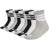 Adidas Sportssokker grå-meleret / sort / hvid
