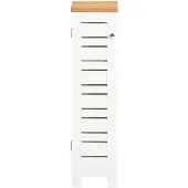SoBuy smalt toiletrulleskab BZR85-W