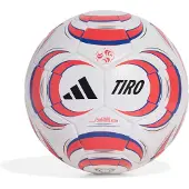 Adidas Fodbold Tiro League J350 - Hvid/Sort/Rød/Blå, størrelse Ball SZ. 4