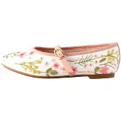 Next Ballerinasko oliven / gammelrosa / lys pink / hvid