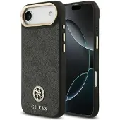 GUESS 4G Strass Logo MagSafe-etui til iPhone Air – sort