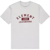 Element - T-shirts - Home Team SS Tee Mid Grey Heather til UnisexBomuld - Størrelse L - Grå