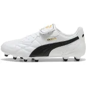 Puma KING TOP FG/AG Football Boots Unisex, Shoes, White/Black, 45