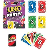 Mattel Games UNO Party, Kortspil, Familie, 7 År
