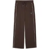 Puma T7 Track Pants Women, Clothing, Chocolate Brown, XS