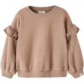 Name it Sweatshirt lysebrun