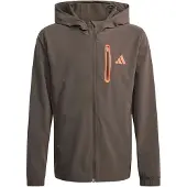 Adidas Sportsjakke mudderfarvet