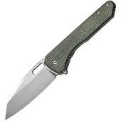 CIVIVI Nugz Linerlock Grn Micarta