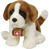 Dubi Udstoppet St. Bernard med flaske 25 cm 31020
