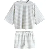 Next Pyjamas elfenben / basalgrå