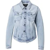 G-Star Pitched Hem Slim Jacket - Light blue - Women