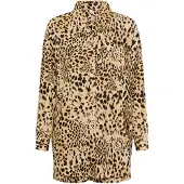 LASCANA Bluse brun / sort / uldhvid