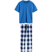 Next Pyjamas lang blå / natblå / hvid