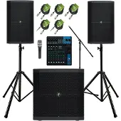 Mackie Thump215XT Complete PA System Bundle