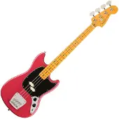 Fender American Professional Classic Mustang Bass MN Faded Dakota Red