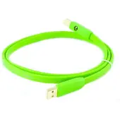 Neo Oyaide d+ USB Class B 2M Cable Green