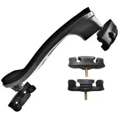 Everest Violin Shoulder Rest 1/4-1/10 Size Standard Black
