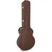 Gear4Music Deluxe Dreadnought Akustisk Basguitarkuffert fra