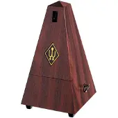 Wittner 2180 Plastic Metronome Mahogany Colour