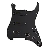 Lace Pickups Lace Sensor Hot Gold Loaded Pickguard SSS White
