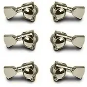 Gibson PMMH-015 Modern Nickel Machine Heads with Metal Buttons