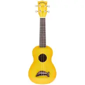 Kala Makala Dolphin Soprano Ukulele Yellow Burst
