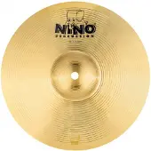 Nino Percussion 10" Cymbal Pair MS63 Brass Alloy