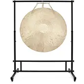 Gear4Music Life 40 Inch Wind Gong with Carry Bag & Adjustable Stand