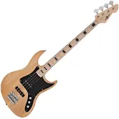 Gear4Music LA II Basguitar fra Naturlig