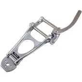 Bigsby B12 Tailpiece with Tension Bar Polished Aluminum