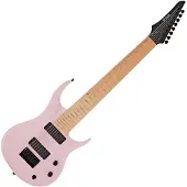 G4M 529 Electric Guitar 8-String Flamingo Neon