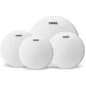 Evans UV1 Coated Fusion Pack (10" 12" 14") & 14" UV1 Snare Batter
