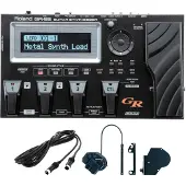 Roland GR-55GKBK guitar synthesizer med pickup sort