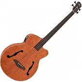 Aria FEB F2/FL Acoustic Bass Flame Nato Natural