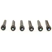 Taylor Guitars Taylor 80110 Bridge Pins Ebony w/Abalone Dots