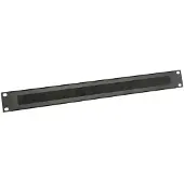 Adam hall 19 Steel Rack Panel with Brush Strip 1U