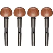 Wittner Medium Violin Rosewood FineTune Pegs Pack of 4