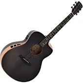 Hartwood Sonata-FX Jumbo Elektroakustisk Guitar Sort