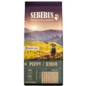 Seberus Puppy Junior - naturligt kornfrit hundefoder