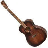 Sigma 000M-15EL-AGED Electro Acoustic Left Handed Distressed Satin