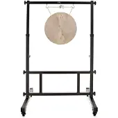 Gear4Music Life 10 Inch Wind Gong with Carry Bag & Adjustable Stand