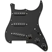Gear4Music Guitarworks SSS Forudinstalleret Plekterbræt Sort