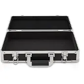 Gear4Music Guitarpedalbræt Flight Case fra