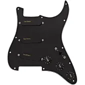 Lace Pickups Lace Sensor Gold Loaded Pickguard SSS Black