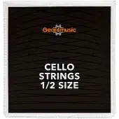 Gear4Music Strengesæt til Cello fra 1/2 størrelse
