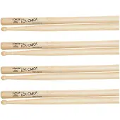 Los Cabos Concert Maple Wood Tip Drumsticks 4 Pair Pack