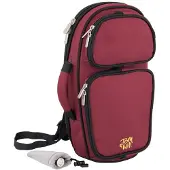 Tom and Will Cornet Gigbag Burgundy and Grey