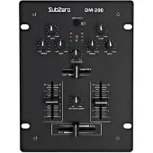 SubZero DM-200 DJ-mixer med 2 Kanaler og USB