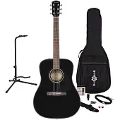 Fender CD-60 V3 Acoustic Guitar with Accessory Pack Builder