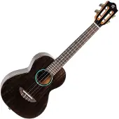 Flight Iris Tenor Tinta Ukulele Trans Black